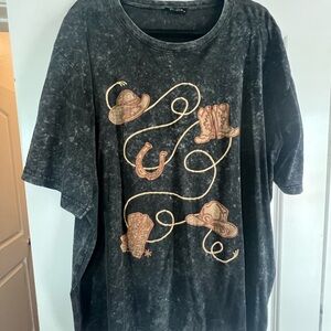 Western graphic tee